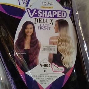 Equal V Shaped Delux Lace Front Wig V-004 color 2